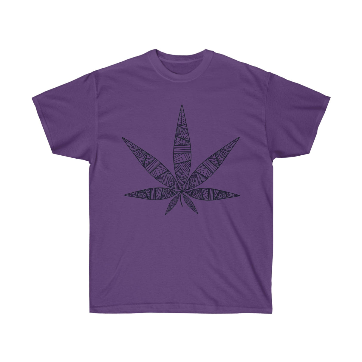 Tribal Marijuana Leaf Tee