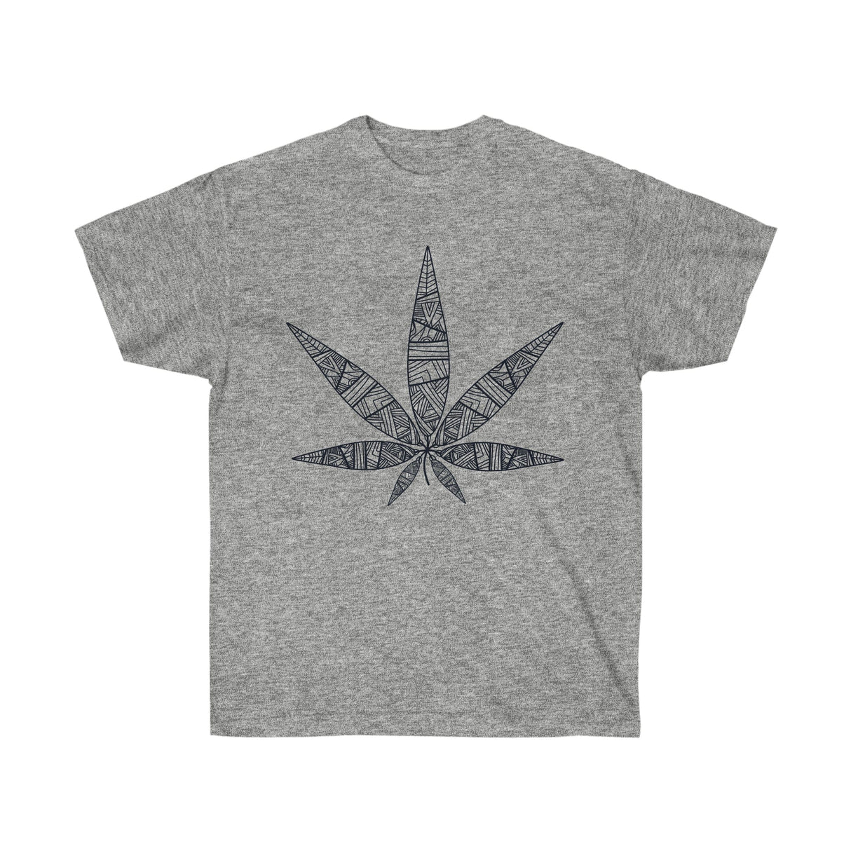 Tribal Marijuana Leaf Tee