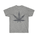 Tribal Marijuana Leaf Tee