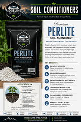 Ridgeline Organics Perlite #2 – Premium Soil Amendment 3.5 lb
