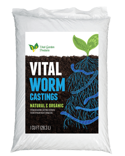 Vital Worm Earthworm Castings – Organic Soil Amendment & Compost Booster