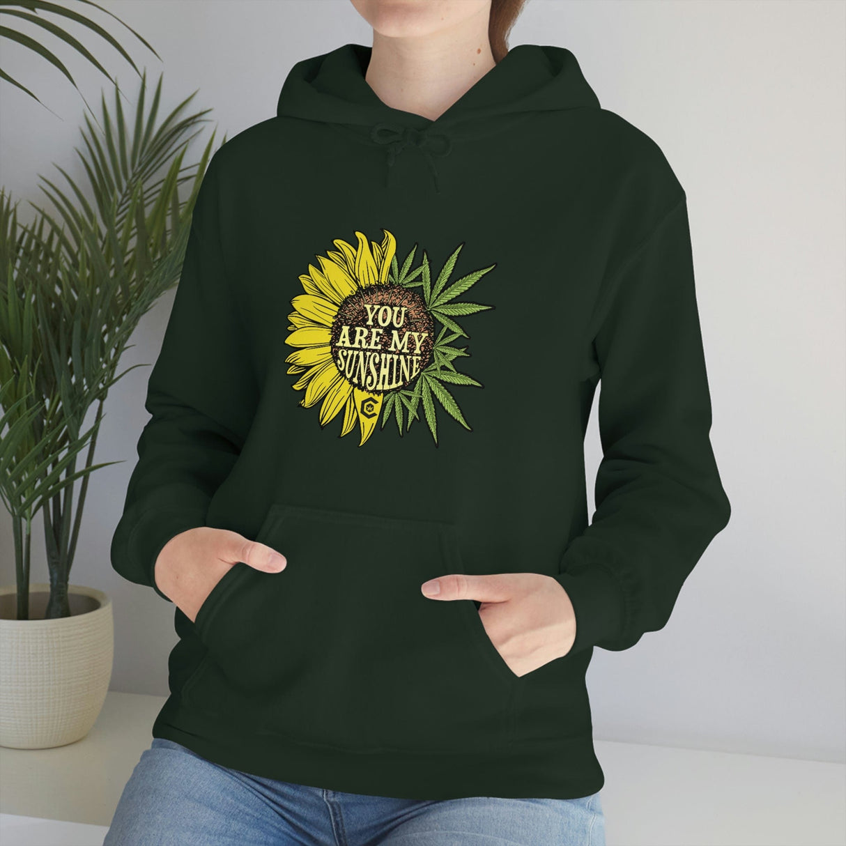 You Are My Sunshine Weed Hoodie