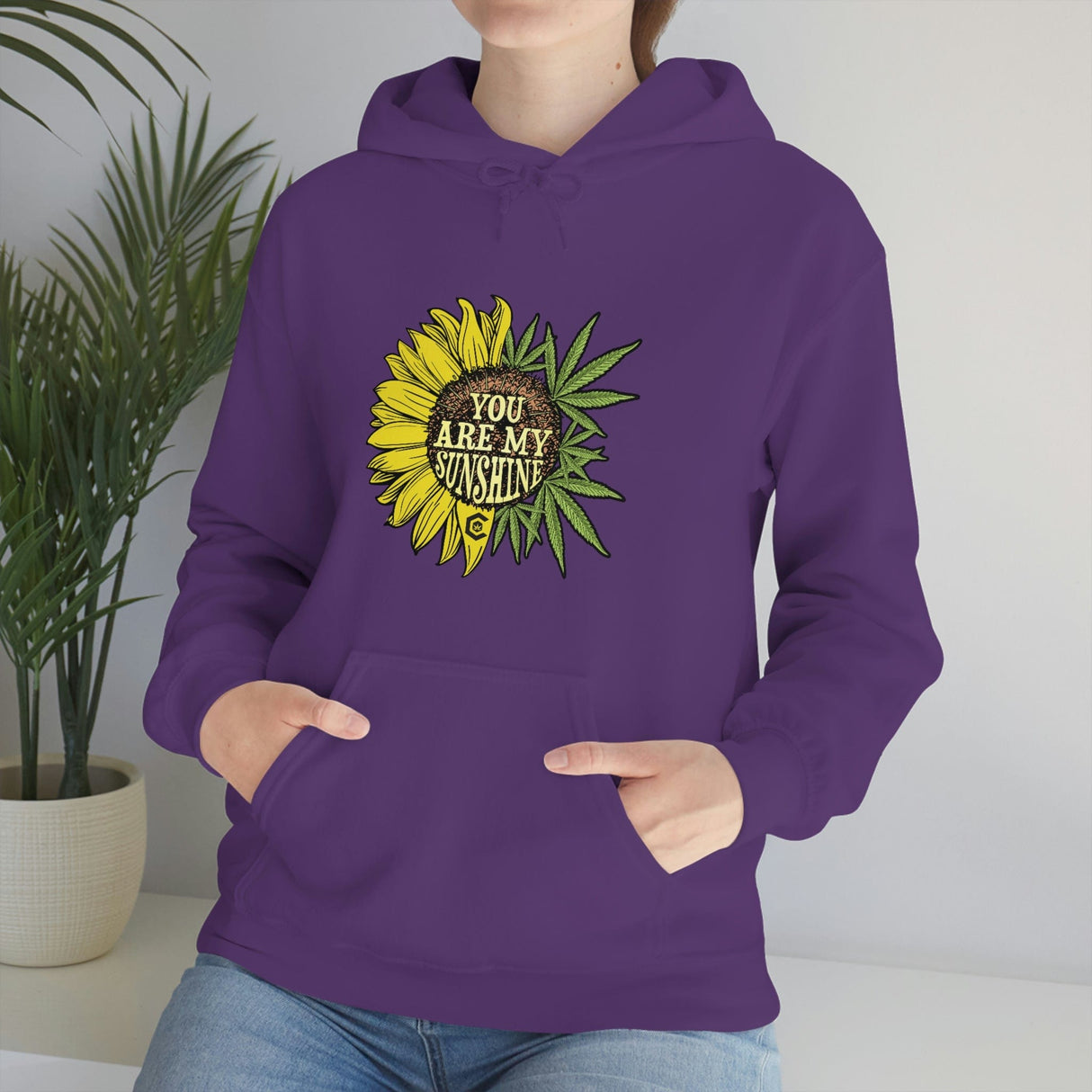 You Are My Sunshine Weed Hoodie