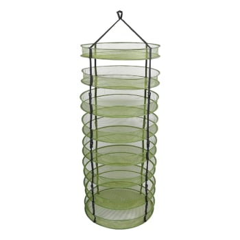8 Tier Hanging Dry Net With Clips, expanded