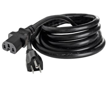 Ballast Power Cord 8' Notched 120v, AWG 14/3