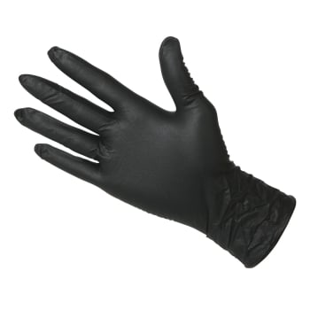 Black Nitrile Gloves, Box of 100
