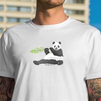 Monster Gardens Canna Panda T-Shirt - MENS