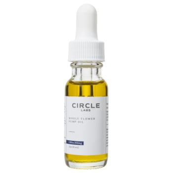 Circle Labs CBDa Whole Flower Hemp Oil (Original Strength), 0.5 oz