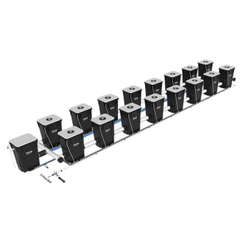 Current Culture Under Current XL13 – RDWC Hydroponics System – 13 Gallon, 30 in Spacing - UC16XL13 (16 Site, 2 Row)