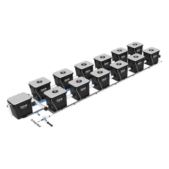 Current Culture Under Current XL – RDWC Hydroponics System – 8 Gallon, 25 in Spacing - UC12XL (12 Site, 2 Row)