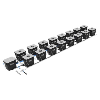 Current Culture Under Current XL – RDWC Hydroponics System – 8 Gallon, 25 in Spacing - UC16XL (16 Site, 2 Row)