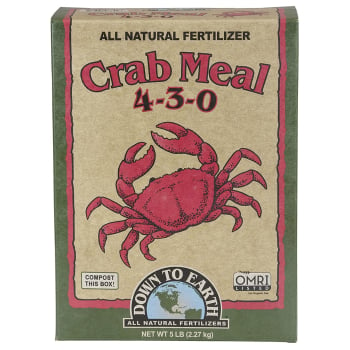 Down to Earth Crab Meal (4-3-0), 5 lb