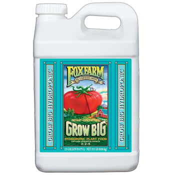 FoxFarm Grow Big Hydro  (3-2-6), 2.5 Gallon