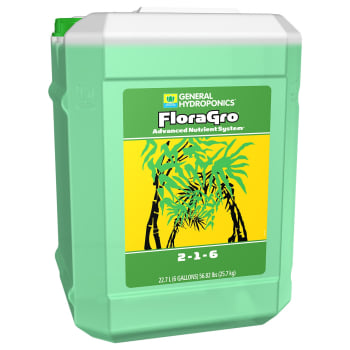 General Hydroponics FloraGro (2-1-6), 6 Gallon