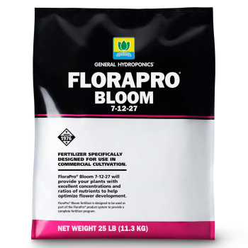 General Hydroponics FloraPro Bloom (7-12-27), 25 lb - front of bag
