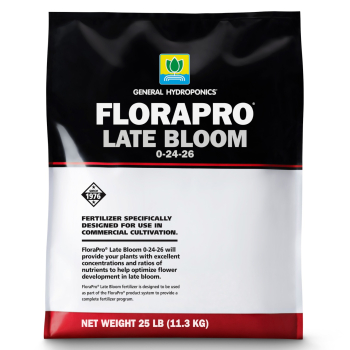 General Hydroponics FloraPro Late Bloom (0-24-26), 25 lb - front of bag