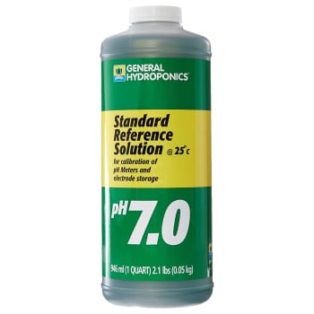 General Hydroponics pH Calibration Solution 7.01, Quart