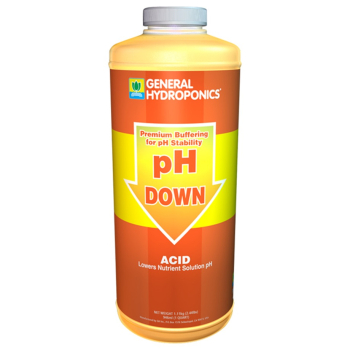 General Hydroponics pH Down, Quart