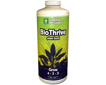 General Organics BioThrive Grow (4-3-3), Quart