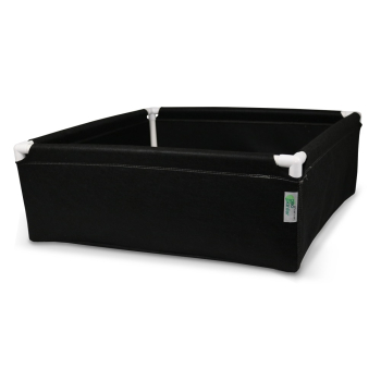 GeoPlanter Fabric Raised Bed, 48 in x 48 in x 12 in 