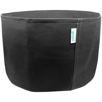 GeoPot Fabric Pot, 65 Gallon - Black