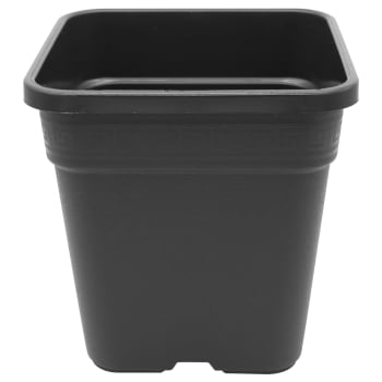 Gro Pro Black Square Pot, 1.5 Gallon (Pack of 10)