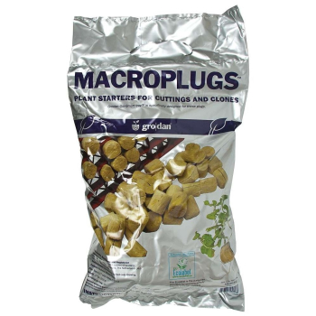 Grodan Macroplugs, Round With Slit (50 per Bag)