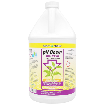 Grow More pH Down 30% (0-21.5-0), Gallon