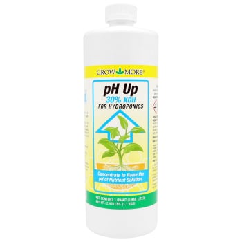 Grow More pH Up 30% (0-0-24.5), Quart