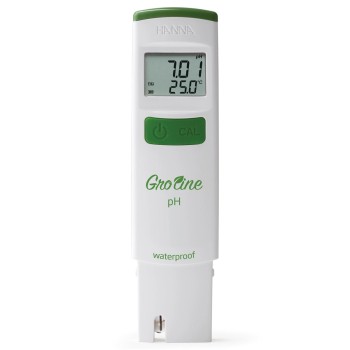 Hanna GroLine Waterproof Hydroponic pH Tester - front view