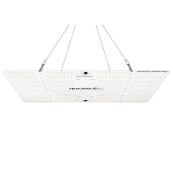 HLG 200 Rspec LED Grow Light - hanging view