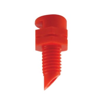 Hydro Flow Single Piece Spray Heads, Red (Pack of 10)