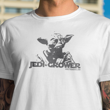 Monster Gardens Jedi Grower T-Shirt (Gray Logo) - MENS