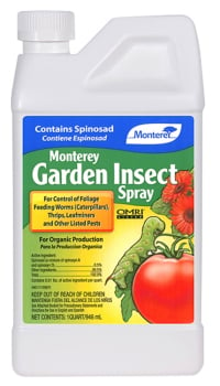 Spinosad Monterey Garden Insect Spray, Quart