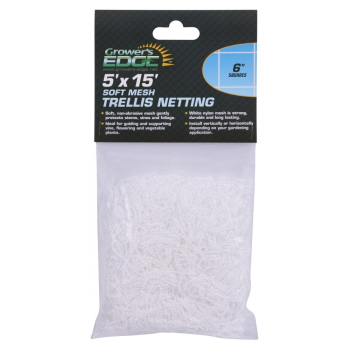 Polyester (soft) Trellis Netting 5' x 15', 6" mesh