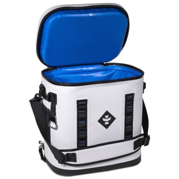 Revelry Supply The Nomad 24 -  Cooler, Light Grey - front, lid open