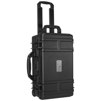 Revelry Supply The Scout 20R - Hard Case, Black - front view standing upright