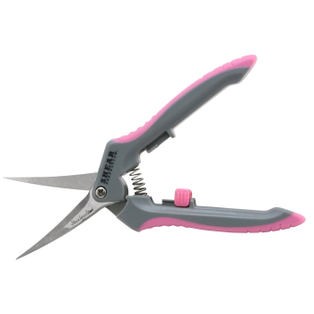 Shear Perfection Pink Platinum Stainless Trimming Shear, 2 in - Curved