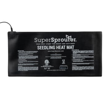 Super Sprouter Seedling Heat Mat, 10 in x 20 in