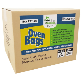The Green Scissor Oven Bags, 16 in x 17.5 in - Pack of 200