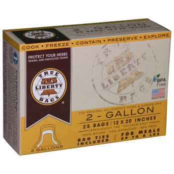 True Liberty 2 Gallon Bags, 12 in x 20 in (Pack of 10)