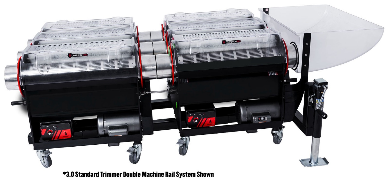 Centurion 3.0 Standard Trimmer Double Machine Rail System