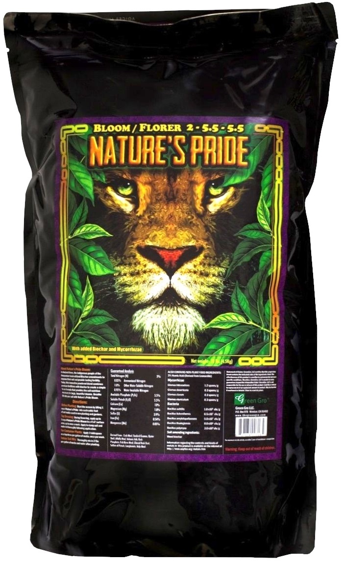 Green Gro Nature's Pride Bloom Fertilizer, 10 lb Bag